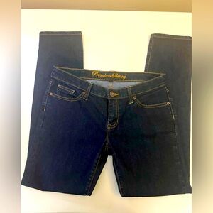 Gap Womens Premium Skinny Dark Rinse Stretch Denim Jeans size 6/28